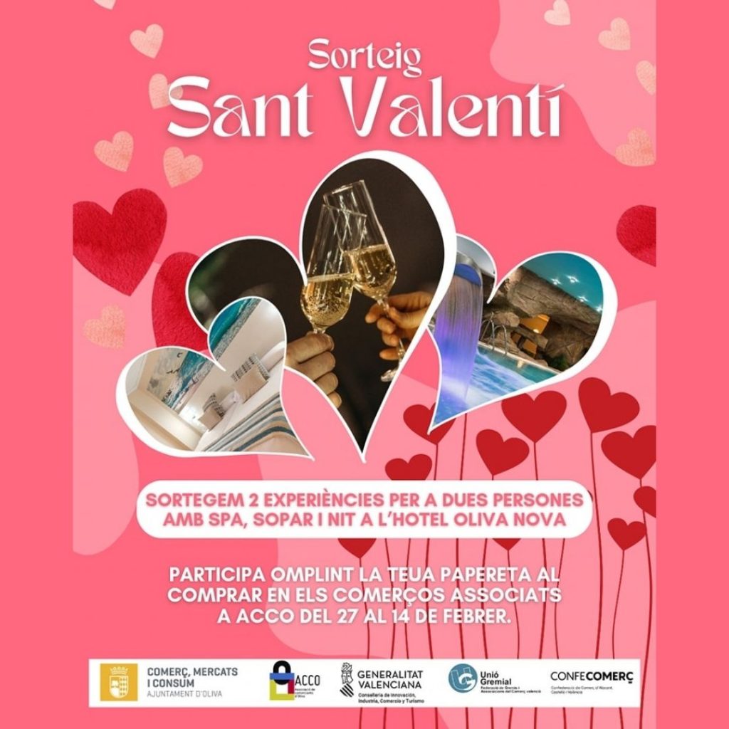 Cartell Sorteig Sant Valenti ACCO